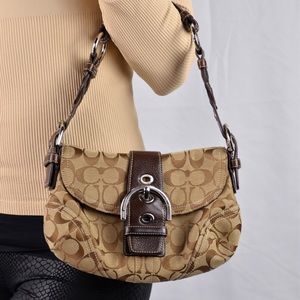 Coach brown handbag